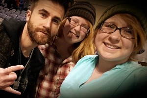 Colton Swon of The Swon Brothers was on hand during the Memphis auditions. The Swon Brothers were the third place winners of season four of "The Voice."