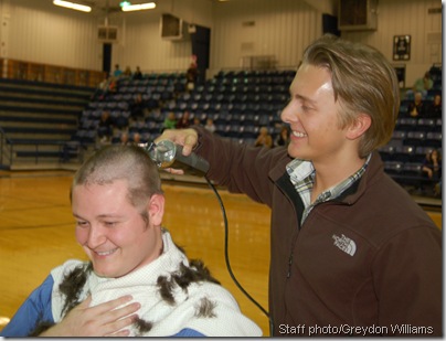 First chair, no hair – Hoof Prints