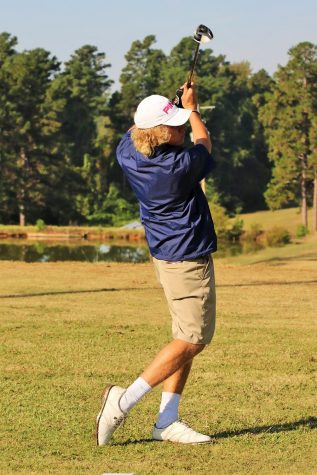 Trey Depriest qualified for the overall State Golf Tournament. 